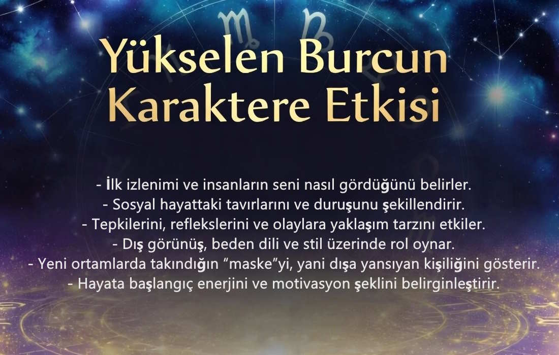 Yükselen Burcun Karaktere Etkisi Neden Güneş Burcundan Daha Güçlü Hissedilir?
