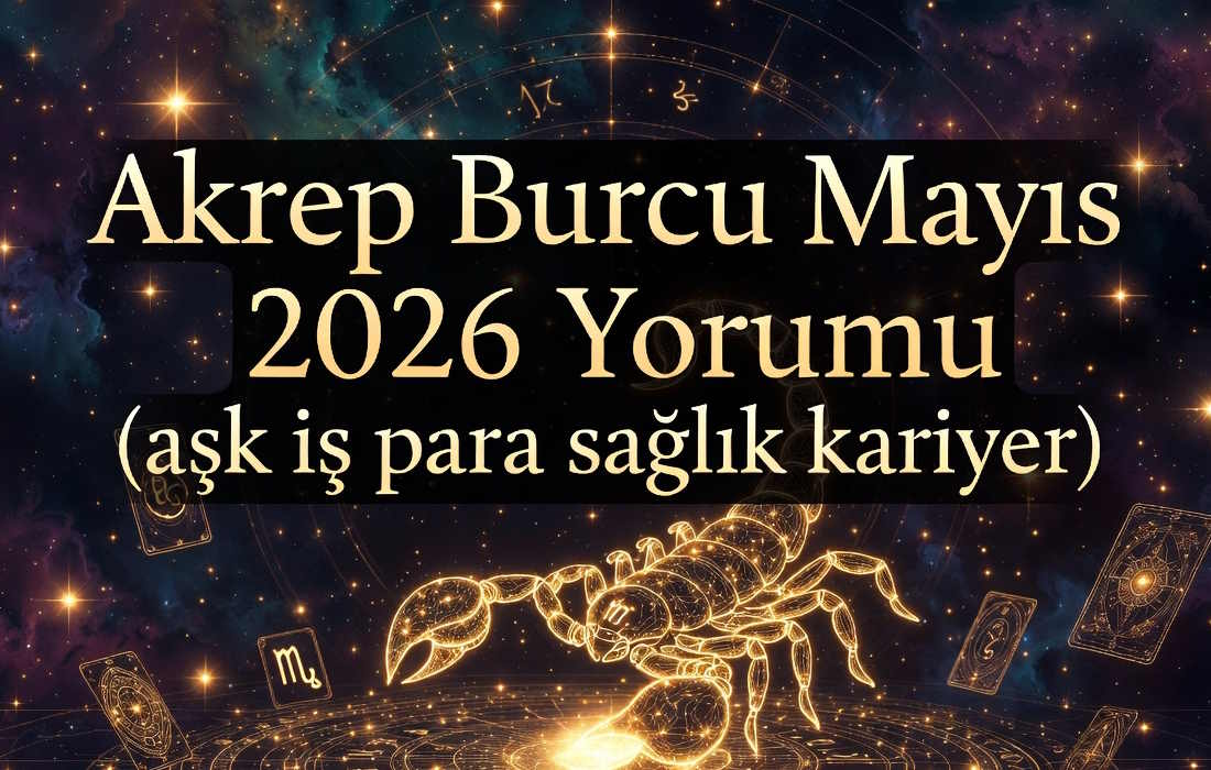 Akrep Burcu Mayıs 2026 Yorumu (aşk para sağlık kariyer)