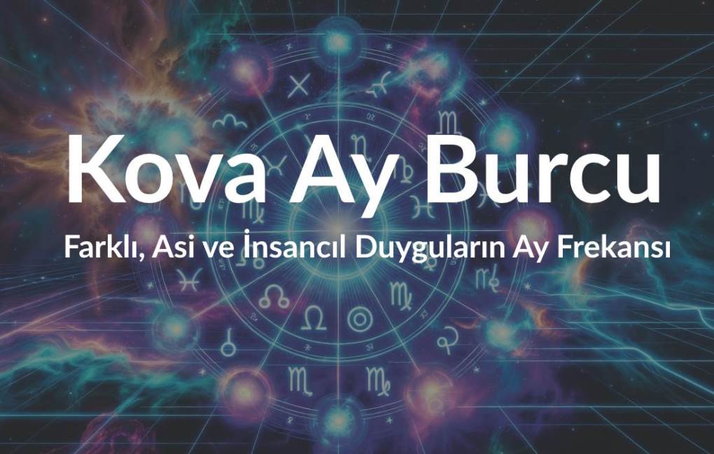 Kova Ay Burcu: Farklı, Asi ve İnsancıl Duyguların Ay Frekansı