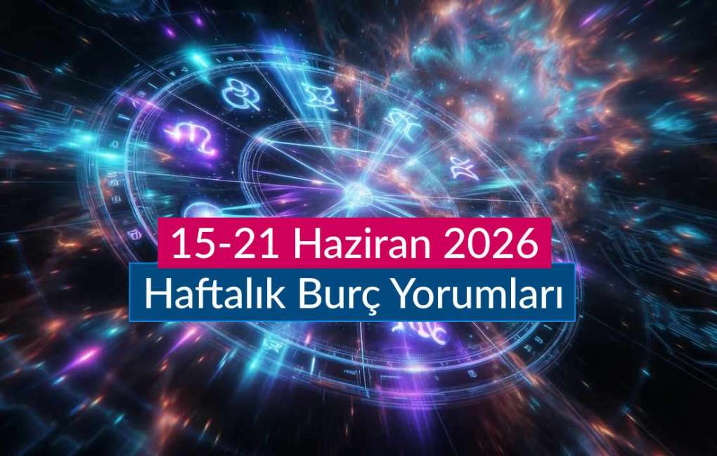 15-21 Haziran 2026 Haftalık Burç Yorumları (Aşk Hayatı, İş Hayatı, Para, Sağlık, Kişisel Gelişim)