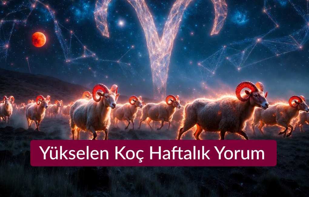 Yükselen Koç Haftalık Yorum (Aşk, Sağlık, Para)