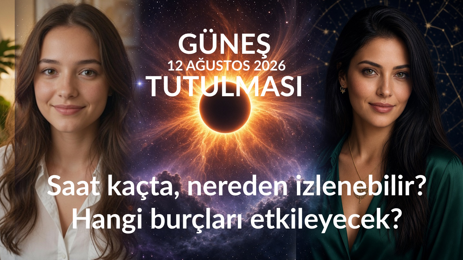 12 Ağustos 2026 Güneş tutulması saat kaçta, hangi burçta, hangi burçları etkileyecek? 1 12 Ağustos 2026 Güneş tutulması saat kaçta, hangi burçta, hangi burçları etkileyecek?
