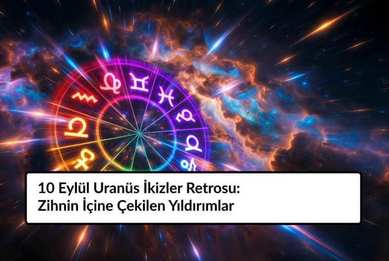 10 Eylül Uranüs İkizler Retrosu: Zihnin İçine Çekilen Yıldırımlar