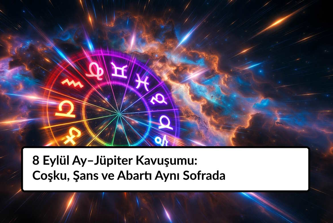 8 Eylül Ay–Jüpiter Kavuşumu Nedir, Neyi Tetikler?